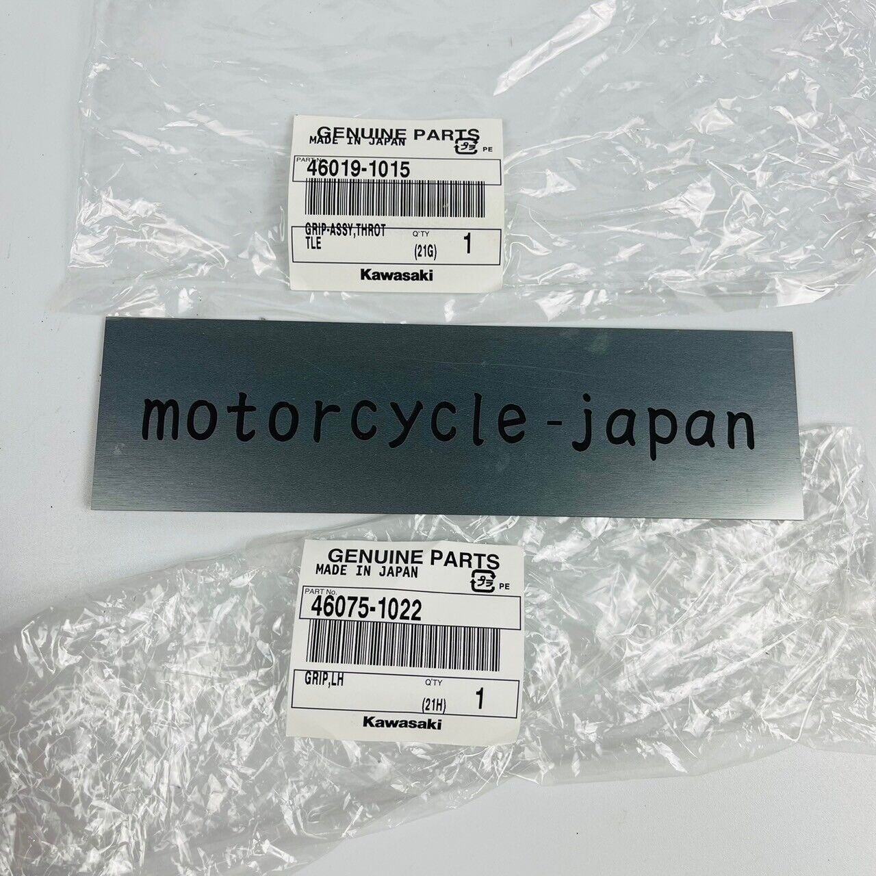 Kawasaki KZ1100 1000 750 650 550 Throttle Grip ＆ Left Grip set Genuine OEM Parts