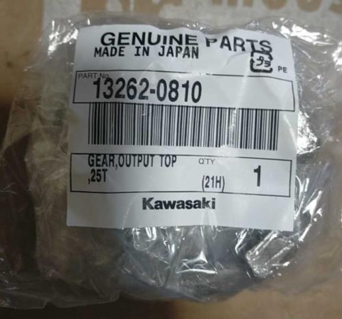 KAWASAKI Genuine Z1000 Ninja Gear Output Top 25T 13262-0810